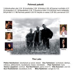 The Lato - Pehm&auml; paketti